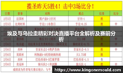 埃及与乌拉圭精彩对决直播平台全解析及赛前分析